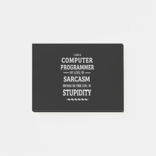 I Am A Computer Programmer Post-it Notes