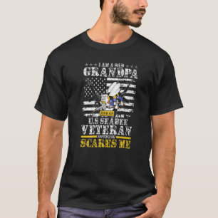 I Am A Dad Grandpa And An U S Seabee Veteran   T-Shirt