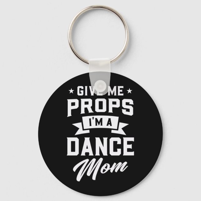 I Am A Dance Mum Key Ring (Front)