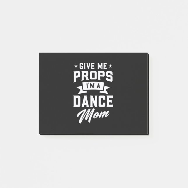 I Am A Dance Mum Post-it Notes (Front)