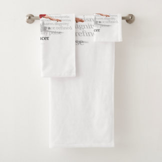 I Am A Dancer Bath Towel Set