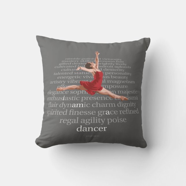 I Am A Dancer Cushion (Front)