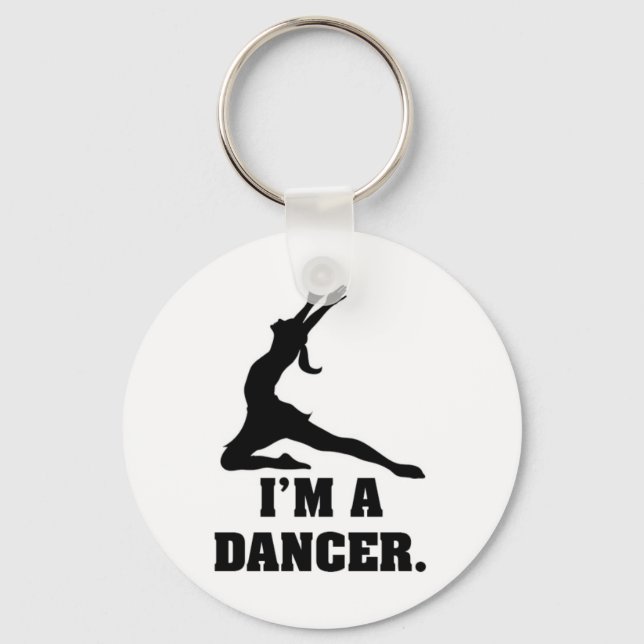 I am a Dancer Key Ring (Front)