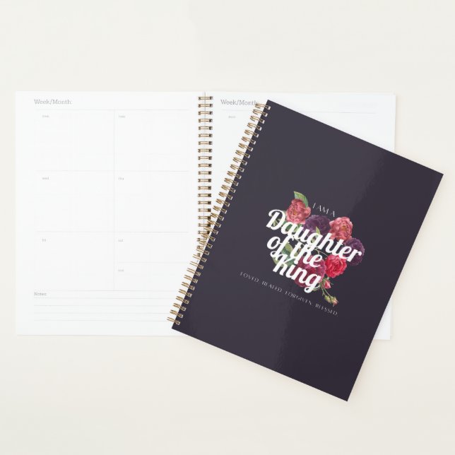 "I am a Daughter of the King" Planner (Display)