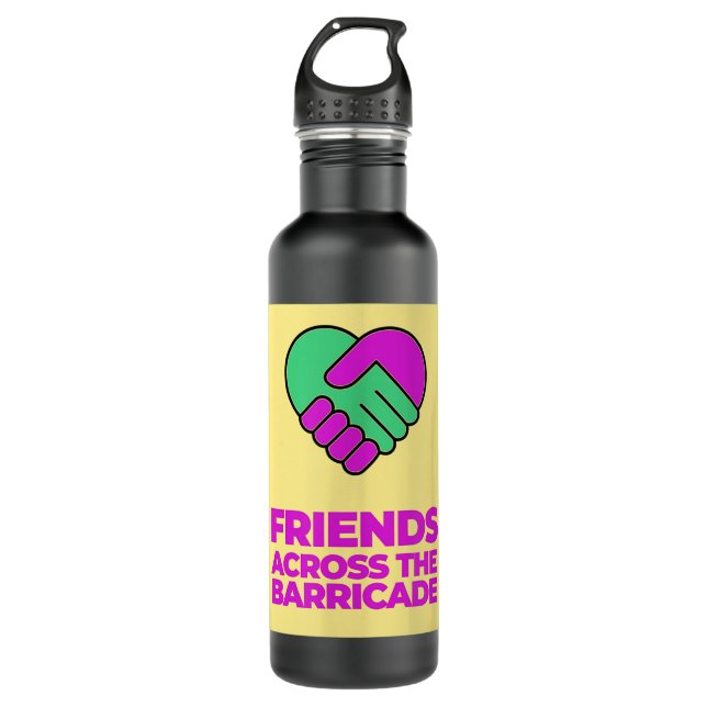 I Am A Derry Girl Friends Across The Barricade  710 Ml Water Bottle (Front)