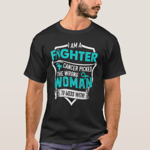 I Am A Fighter Interstitial Cystitis Awareness Su T-Shirt