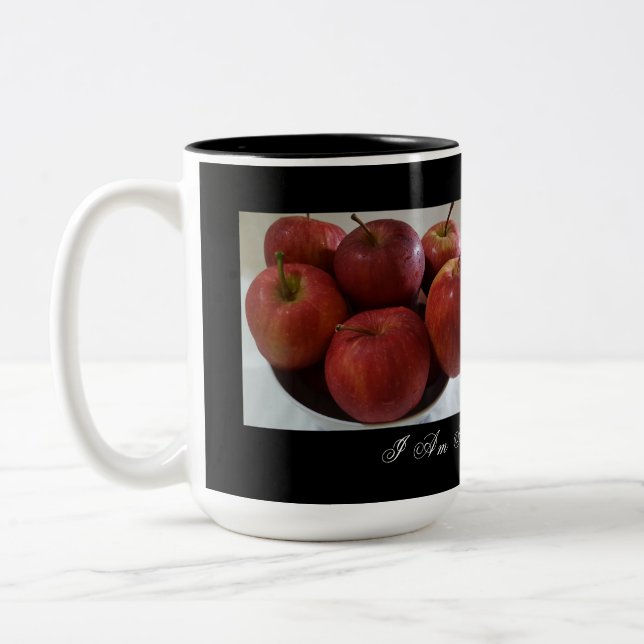 I Am A Fruit Lover - Apples Cup  (Left)