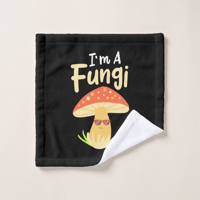 I Am A Fungi Mushrooms Wash Cloth (Wash Cloth)