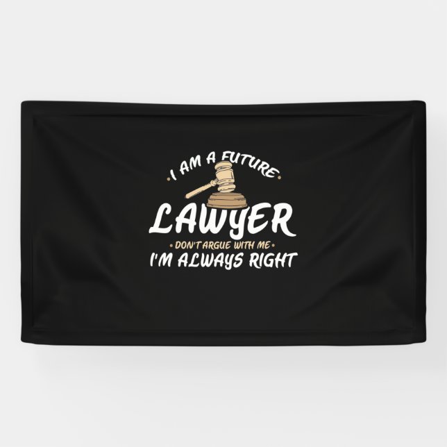 I Am A Future Lawyer Banner (Horizontal)