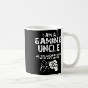 I Am A Gaming Uncle Funny Video Gamer Cute Video G Coffee Mug