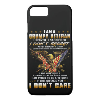 I Am A Grumpy Veteran Case-Mate iPhone Case
