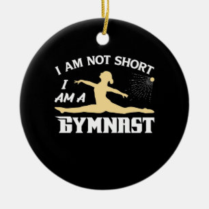 I Am A Gymnast Ceramic Tree Decoration