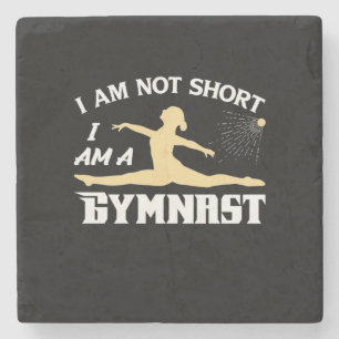I Am A Gymnast Stone Coaster