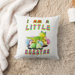 I Am A Little Eggstra Cushion