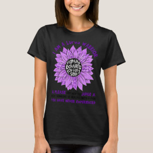 I Am A Lupus Warrior Please Try Not To Judge Lupus T-Shirt