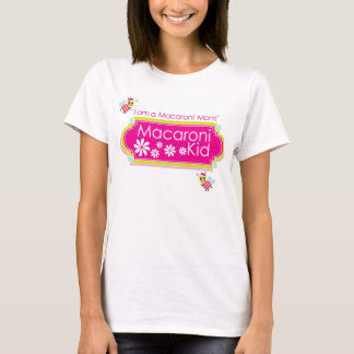 "I am a Macaroni Mum" Fitted Long Sleeve T-shirt