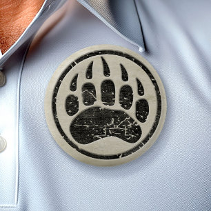 I am a MAMA GRIZZLY 6 Cm Round Badge