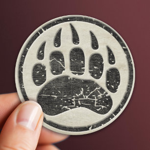 I am a MAMA GRIZZLY Classic Round Sticker