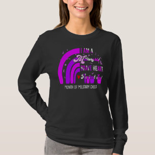I Am A Military Kid Brave Heart Resilient Soul Boh T-Shirt