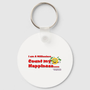 I am A Millionaire Count My blessing Key Ring