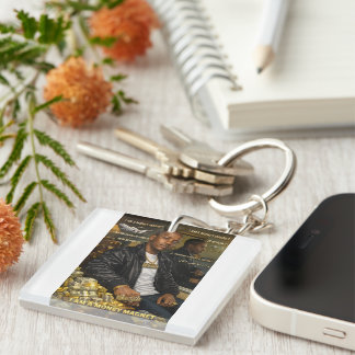 I AM A MONEY MAGNET KEYCHAIN