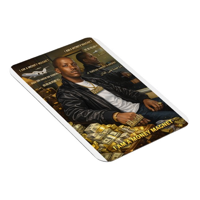 I AM A MONEY MAGNET MAGNETIC CARD (Right Side)