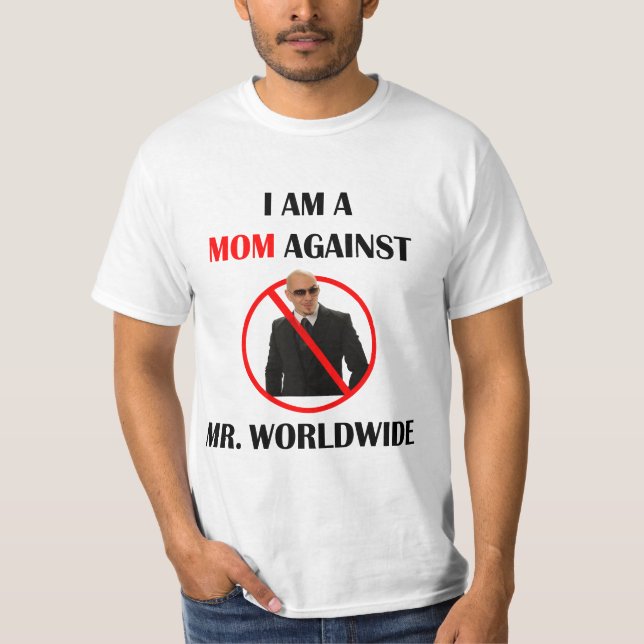 I am a mum against pitbull concert T-Shirt (Front)