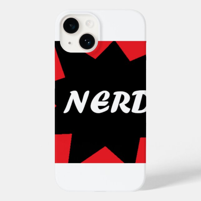 I AM A NERD iPhone CASE (Back)