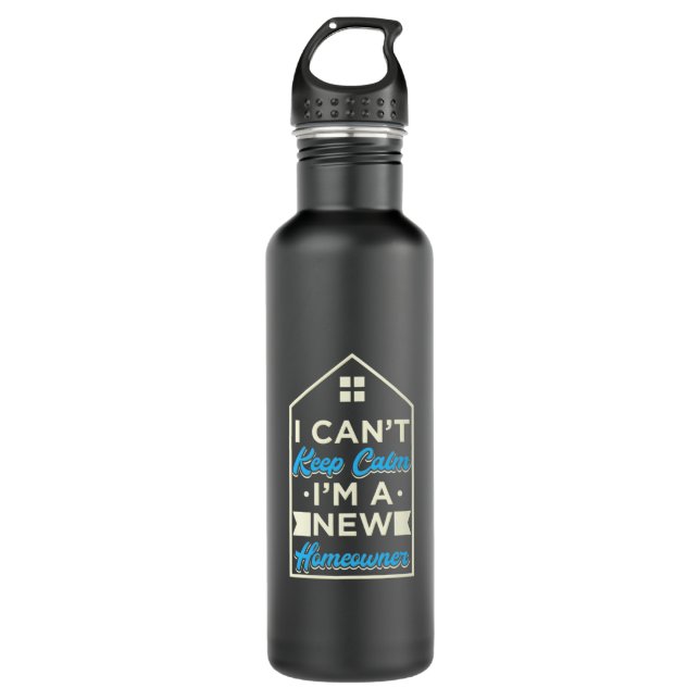 I Am A New Homeowner 710 Ml Water Bottle (Front)