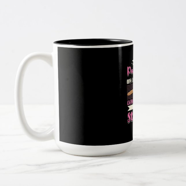 I Am A Paralegal Two-Tone Coffee Mug (Left)