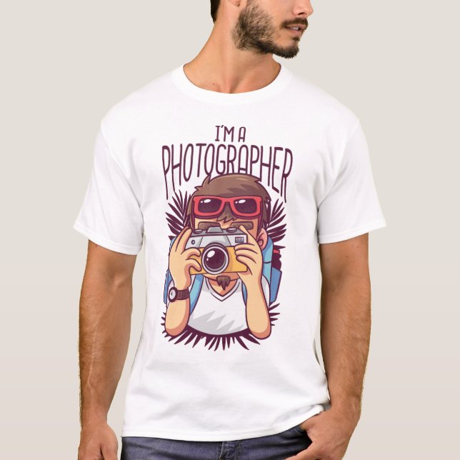 I am a Photographer T-Shirt (Front)