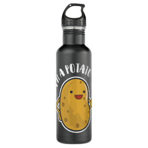I Am A Potato, French Fry, Potato Tee 710 Ml Water Bottle