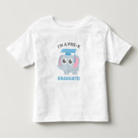 I am a Pre-K Graduate, Cute Elephant Graduate