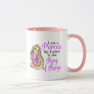 I am a princess Rapunzel coffee cup mug