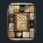 I Am A Reader Blanket, Book Lover Blanket, Burp Cloth<br><div class="desc">I Am A Reader Blanket,  Book Lover Blanket, </div>