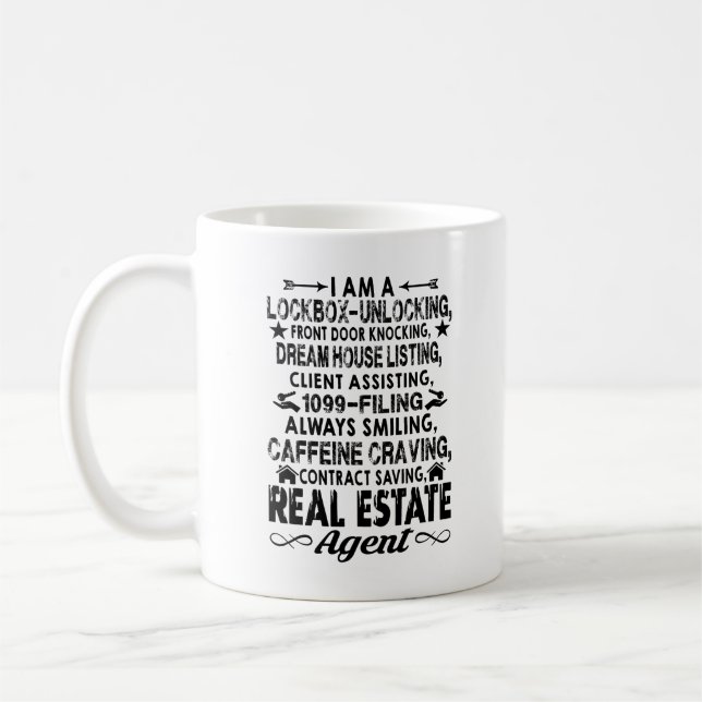 I Am A Real Estate Agent Mug (Left)