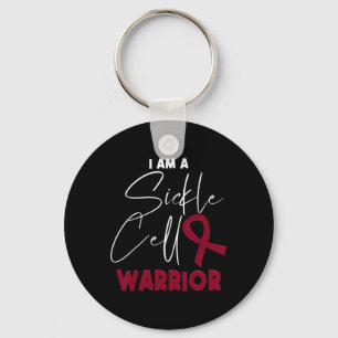 I Am A Sickle Cell Warrior - Sickle Cell Anaemia A Key Ring