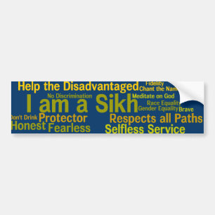 I am a Sikh Bumper Sticker