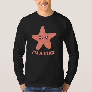 I Am A Star Starfish Admire Famous Pun T-Shirt
