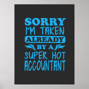 I Am A Super Accountant Poster