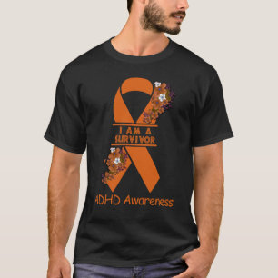 I Am A Survivor ADHD Awareness T-Shirt
