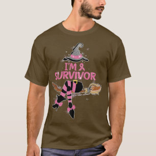 I Am A Survivor Breast Cancer Awareness Halloween  T-Shirt