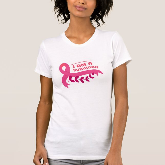 I Am a Survivor – Empowering Strength & Resilience T-Shirt (Front)