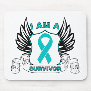I am a Survivor - Ovarian Cancer Mouse Pad
