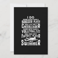 I Am A Swimmer Funny Swimming Pool Swimmer Gift