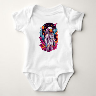 I am a traveller across the planets baby bodysuit