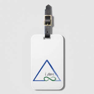 I Am A Triangle Luggage Tag