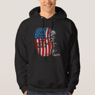 I Am A Veteran Like My Father And My Grandfather B Hoodie