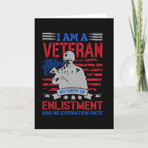 I Am A Veteran - The Perfect USA Hero Gift Card