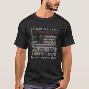 I Am A Vietnam Veteran Oath of Enlistment T-Shirt